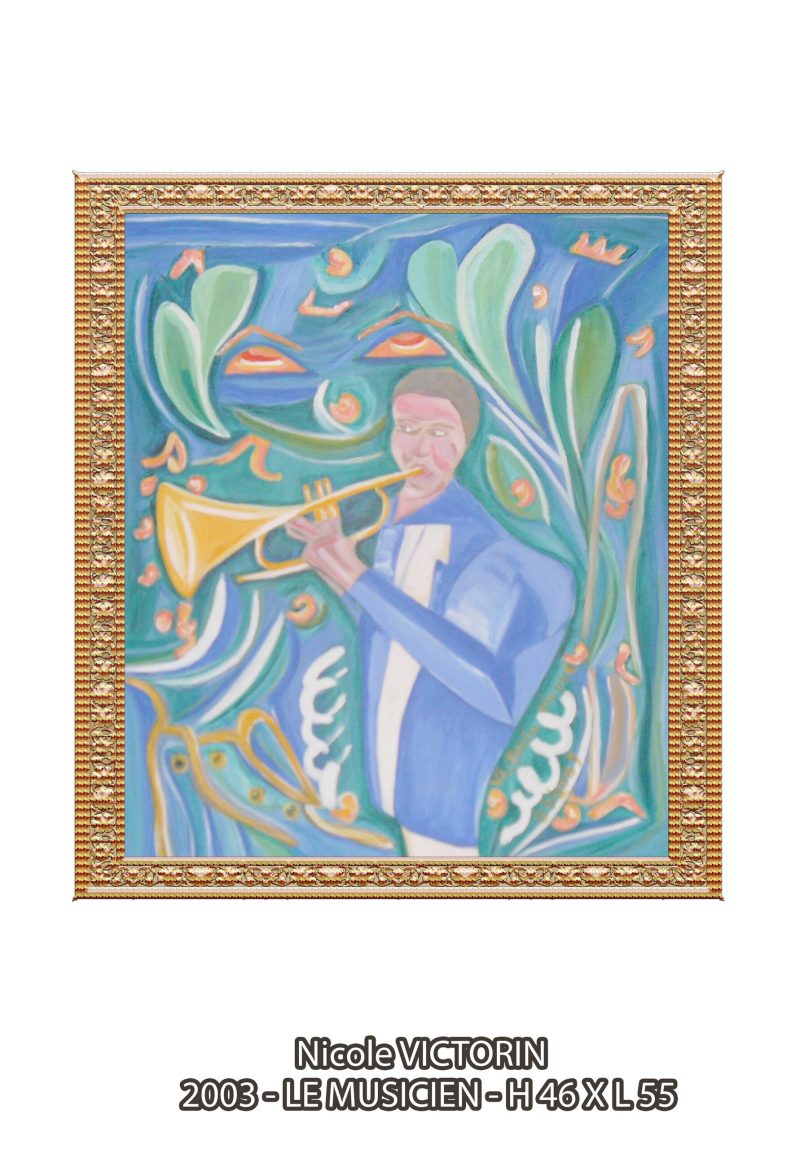 2003 - LE MUSICIEN - H 46 x L 55
